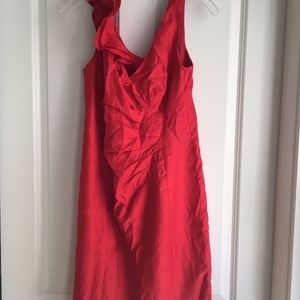 Nanette Lepore Fitted Red Dress